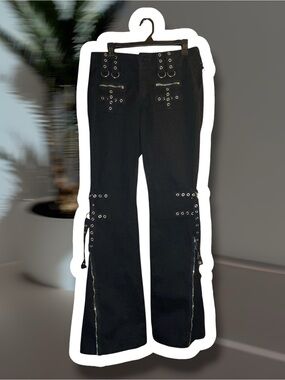 hot topic low rise pants size 7